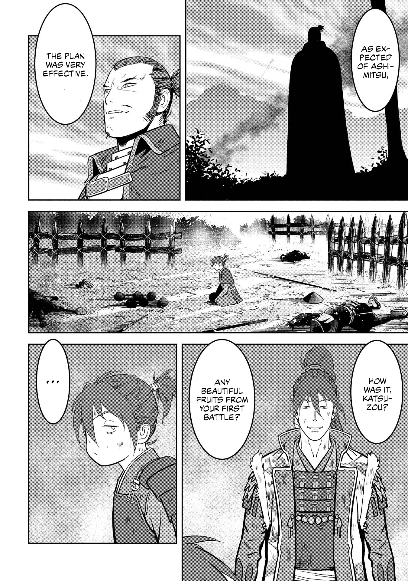 Sengoku Komachi Kuroutan: Noukou Giga chapter 39 page 30