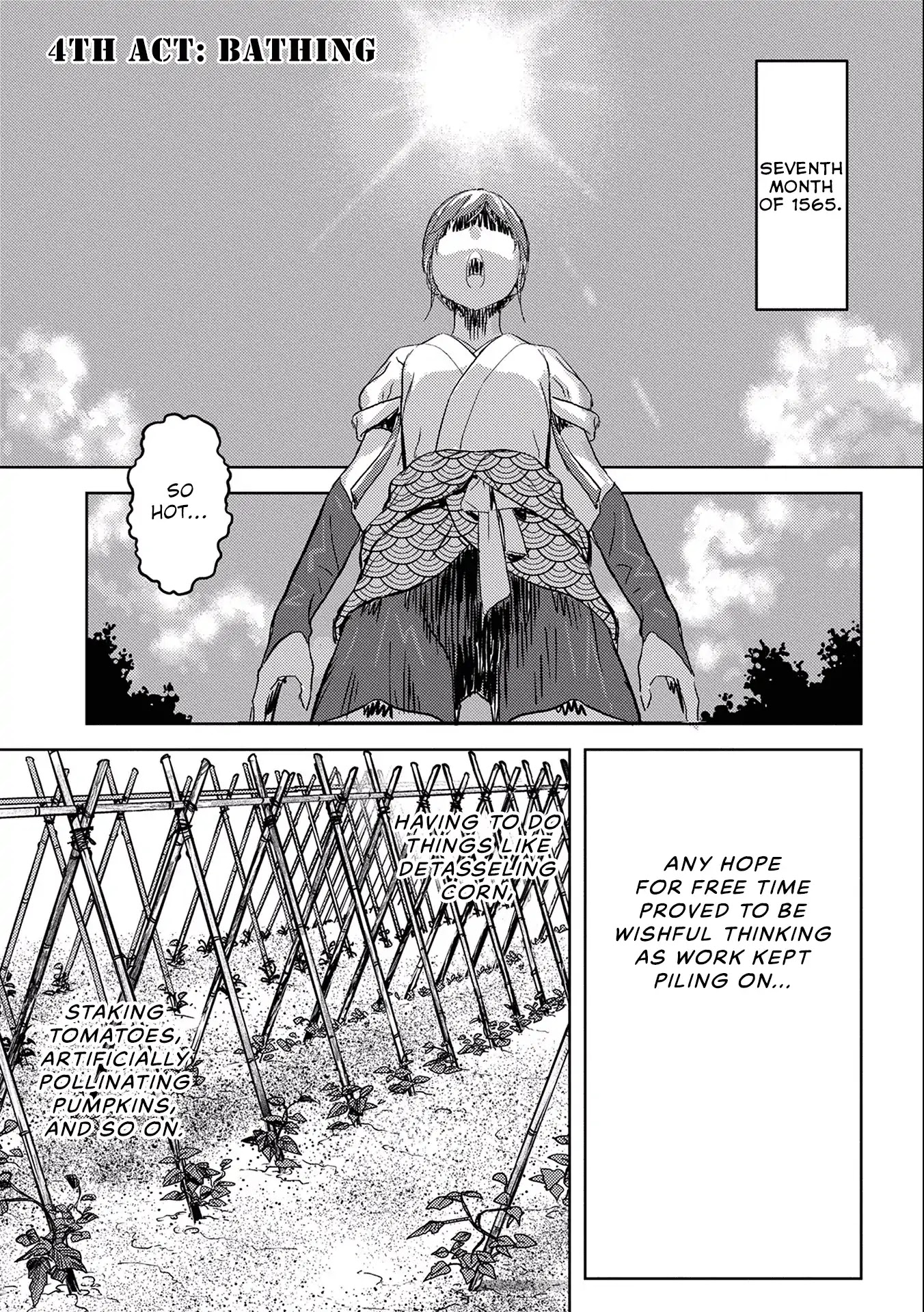 Sengoku Komachi Kuroutan: Noukou Giga chapter 4 page 2