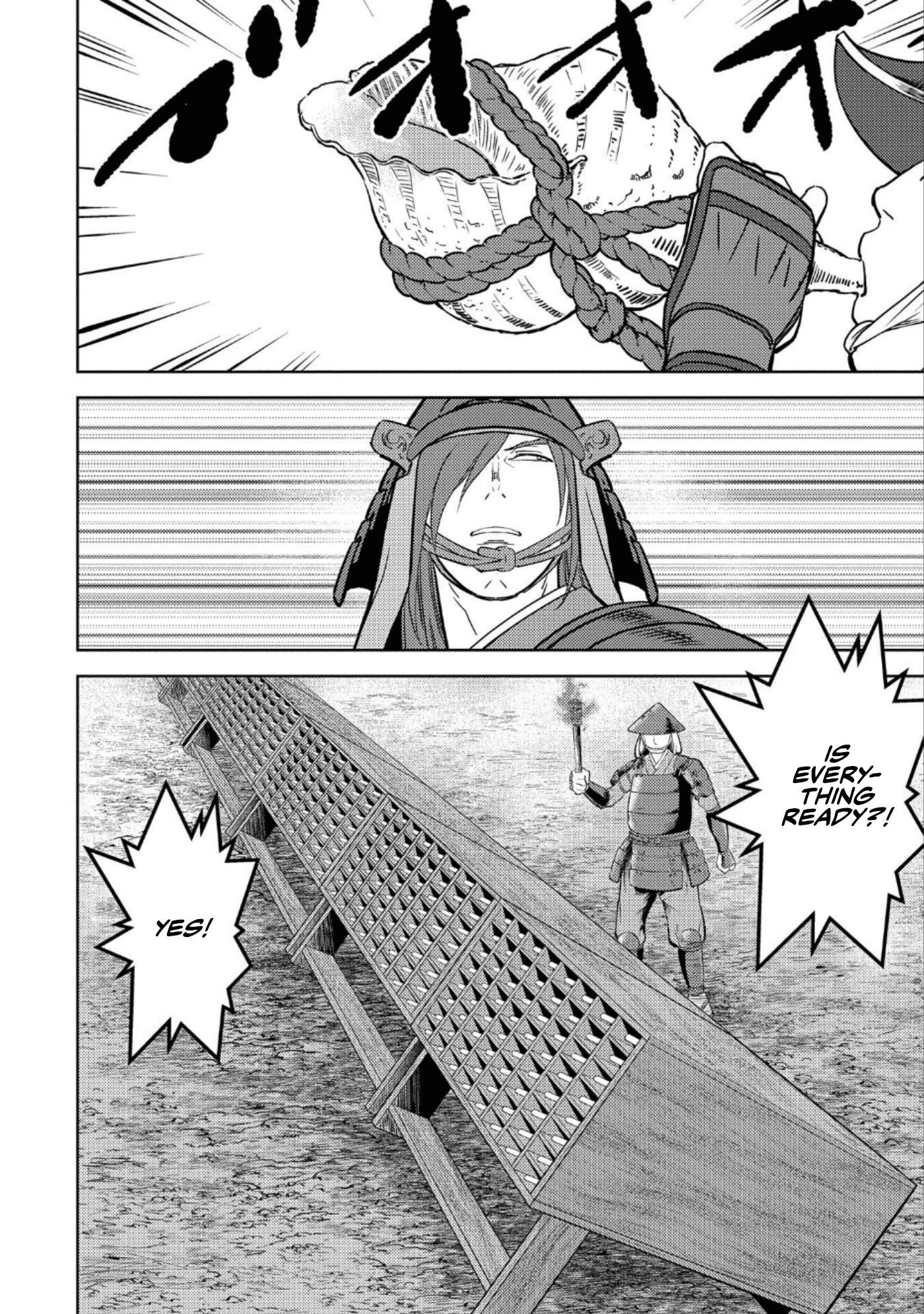 Sengoku Komachi Kuroutan: Noukou Giga chapter 45 page 27