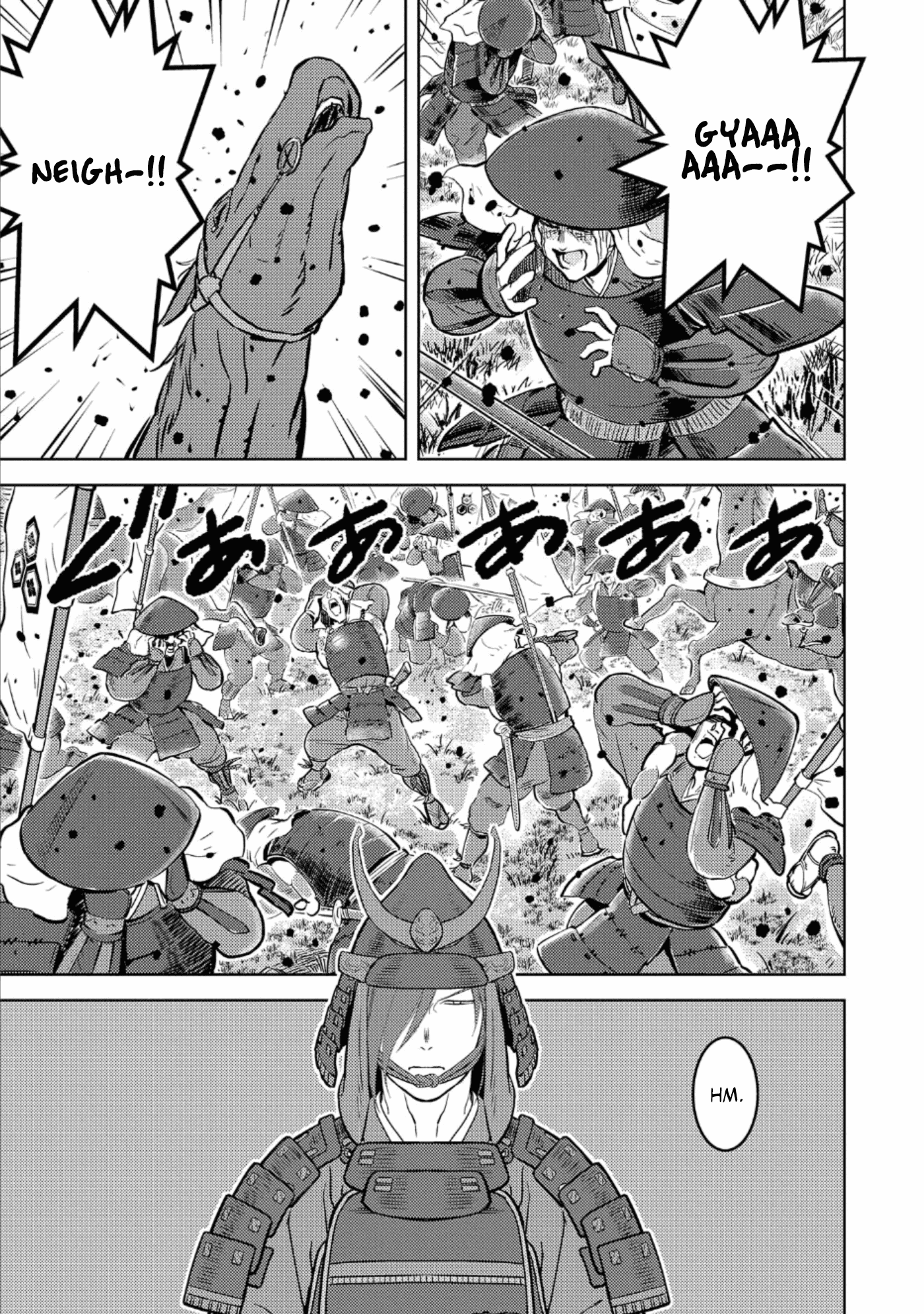 Sengoku Komachi Kuroutan: Noukou Giga chapter 46 page 4