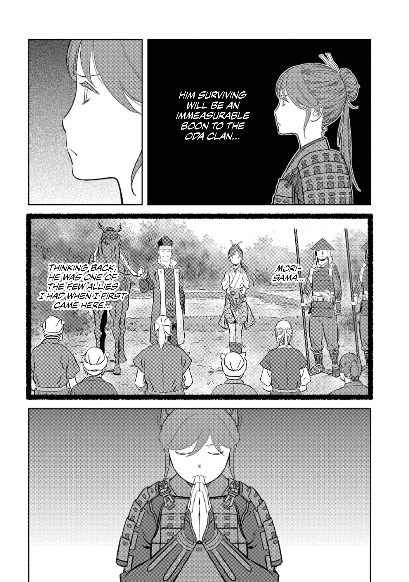 Sengoku Komachi Kuroutan: Noukou Giga chapter 47 page 19