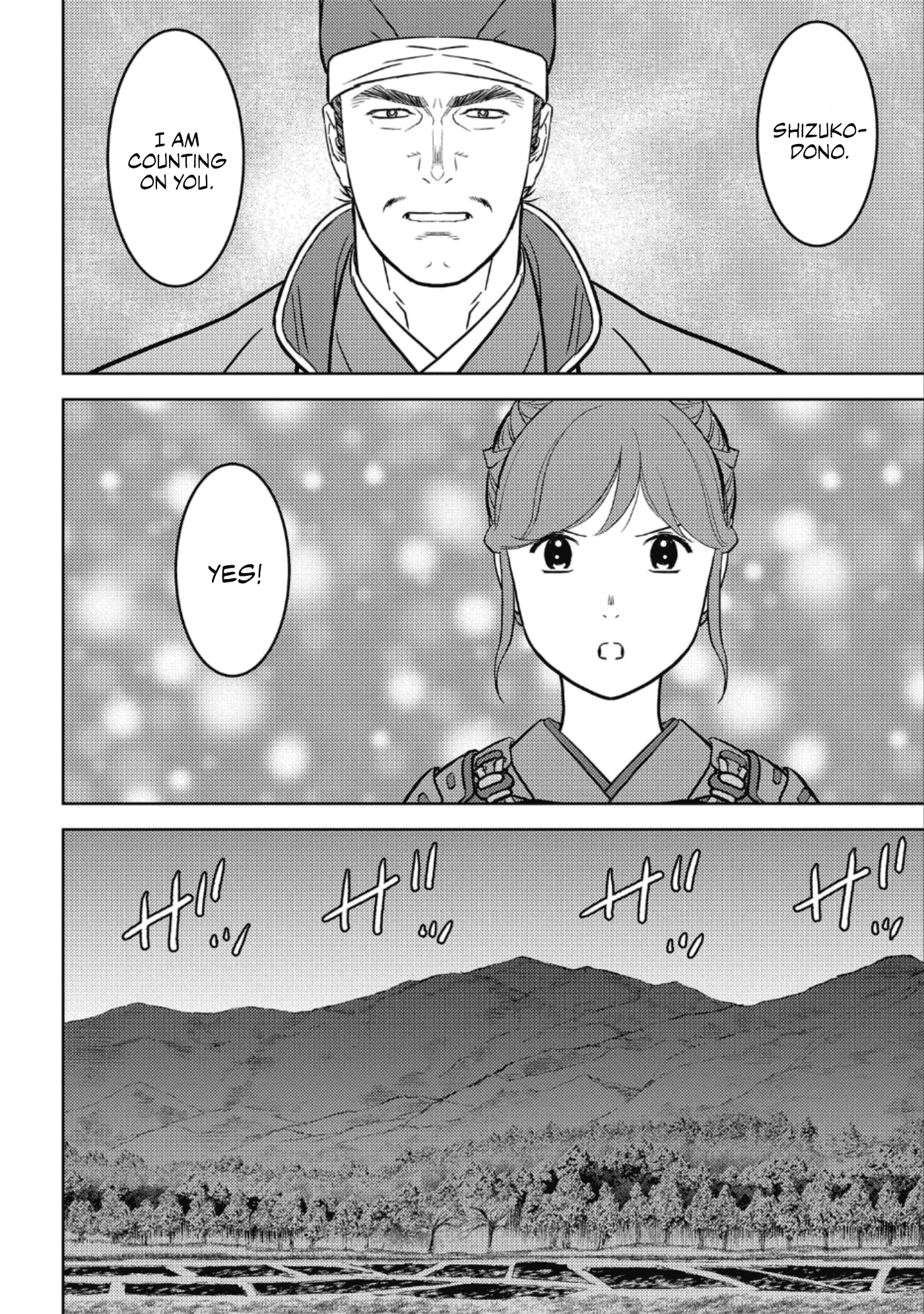 Sengoku Komachi Kuroutan: Noukou Giga chapter 48 page 23