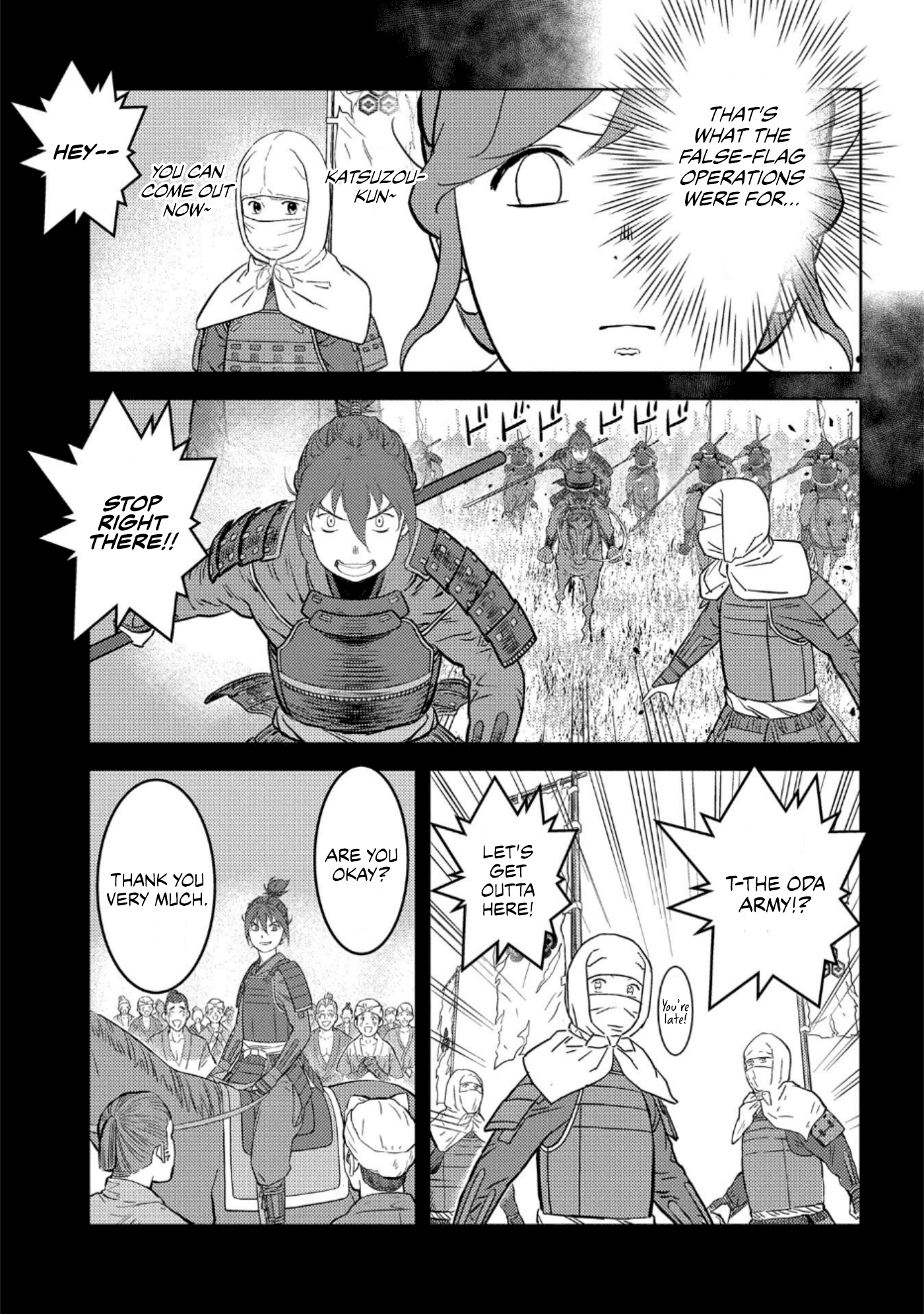 Sengoku Komachi Kuroutan: Noukou Giga chapter 48 page 26