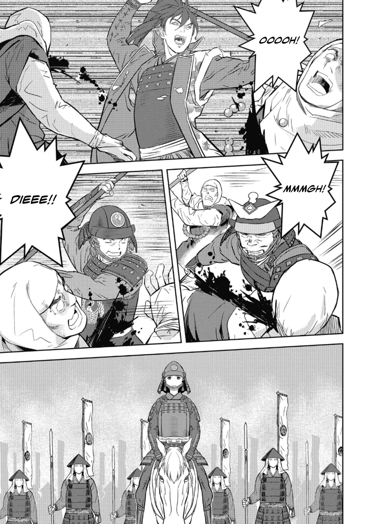 Sengoku Komachi Kuroutan: Noukou Giga chapter 49 page 25