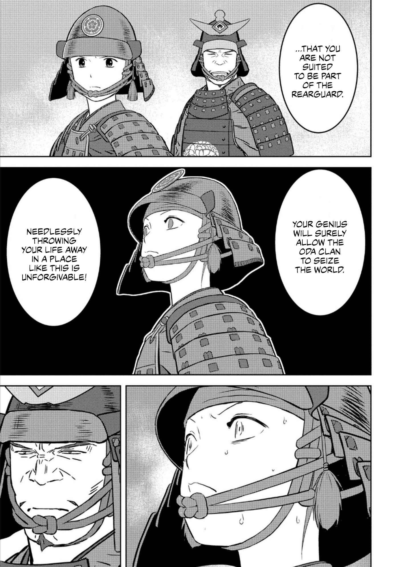 Sengoku Komachi Kuroutan: Noukou Giga chapter 51 page 24