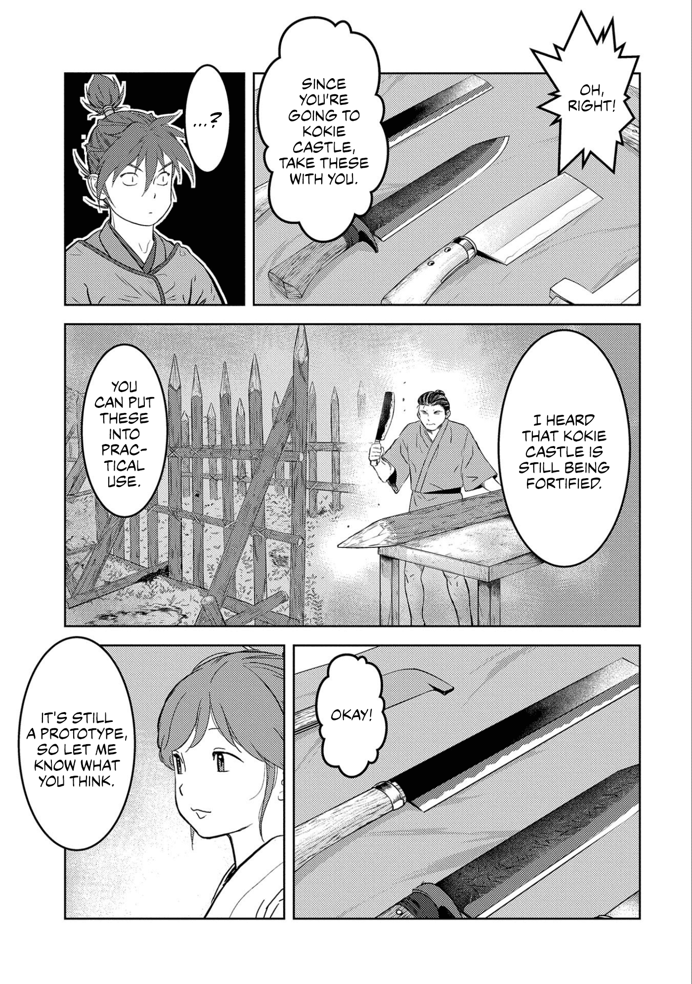 Sengoku Komachi Kuroutan: Noukou Giga chapter 53 page 30