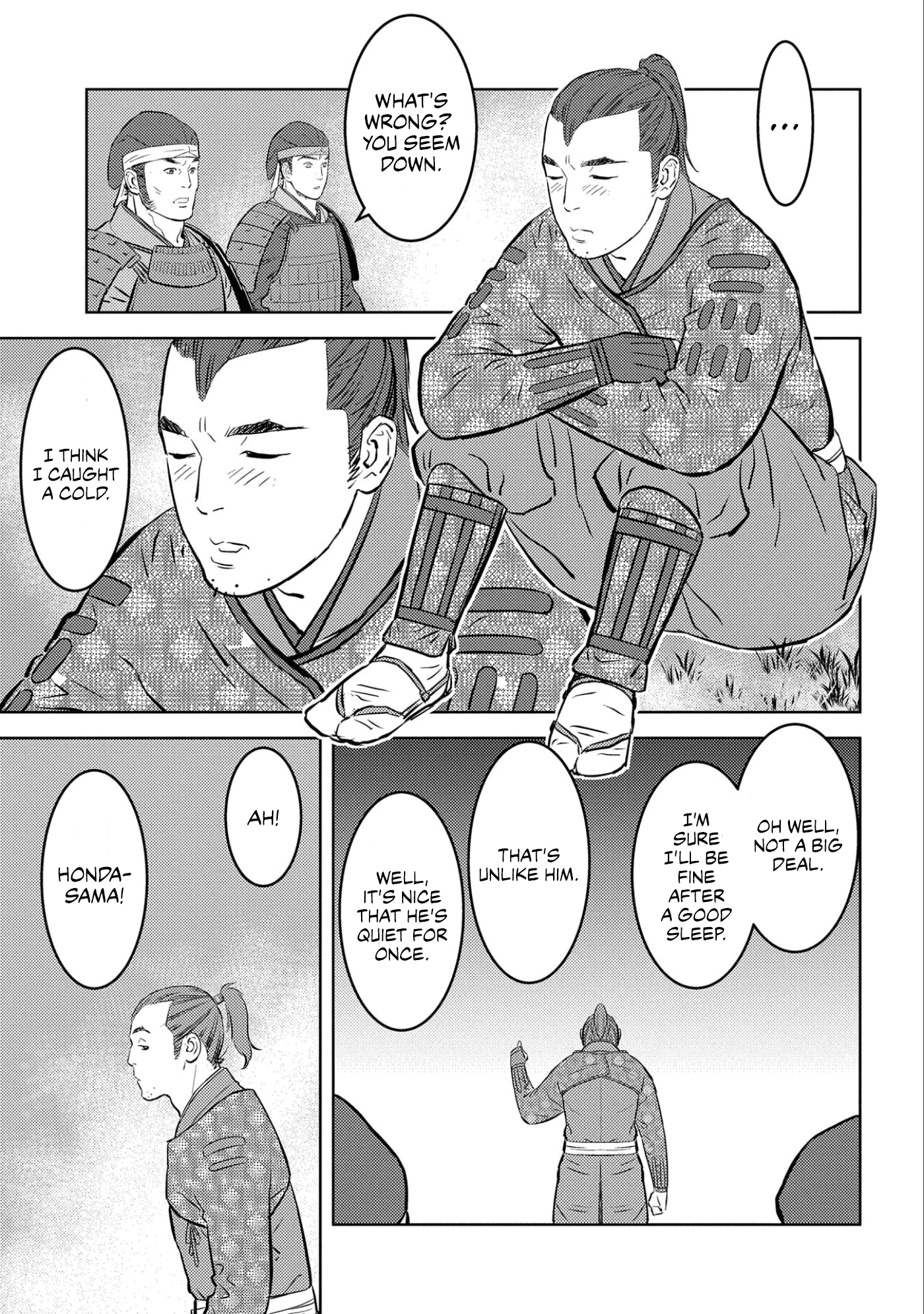 Sengoku Komachi Kuroutan: Noukou Giga chapter 54 page 18