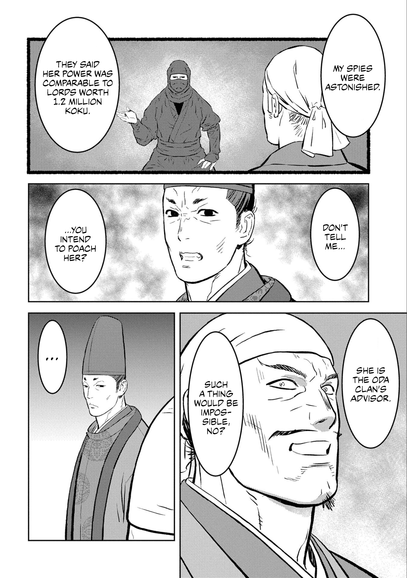 Sengoku Komachi Kuroutan: Noukou Giga chapter 56 page 3