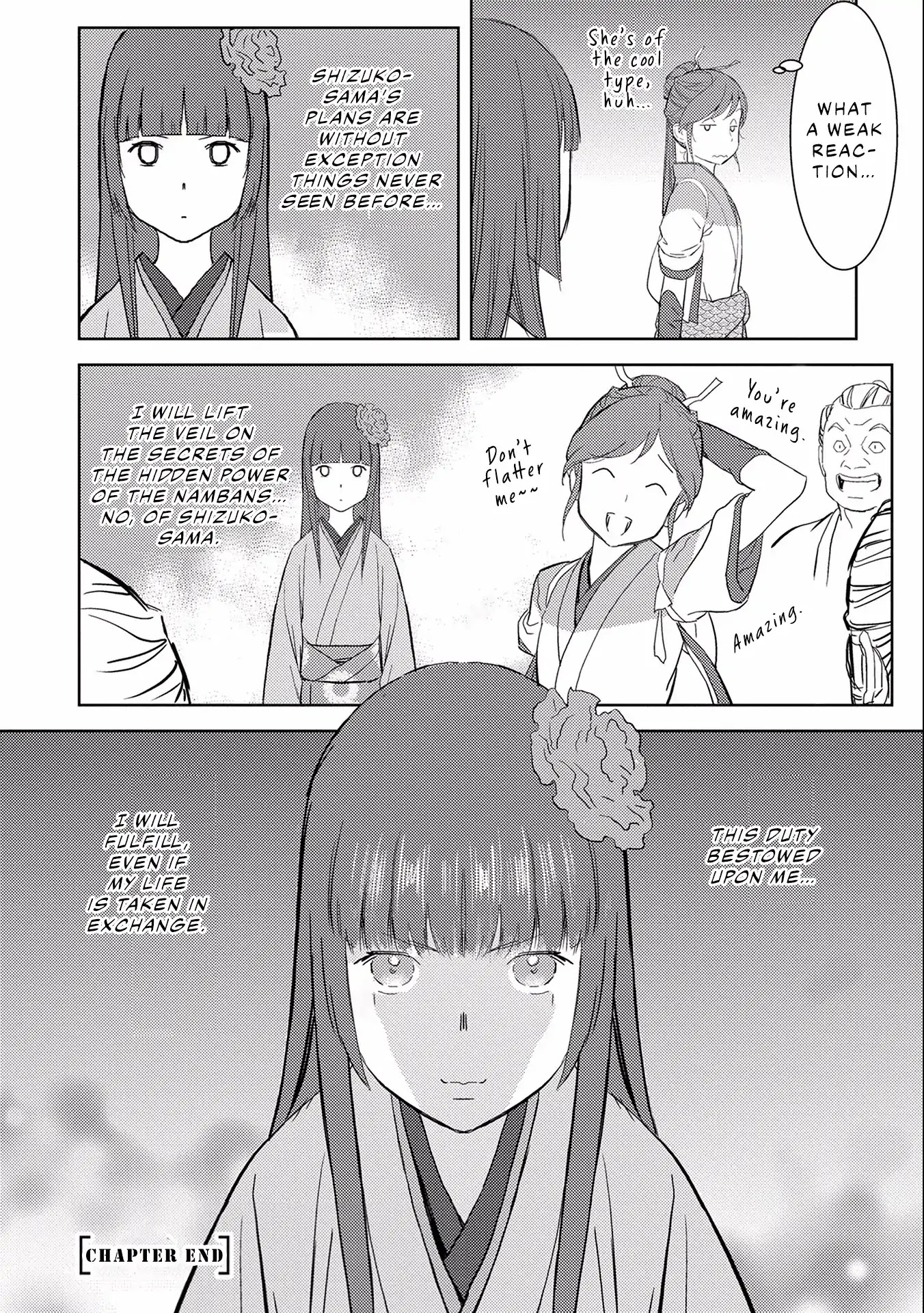 Sengoku Komachi Kuroutan: Noukou Giga chapter 6 page 36