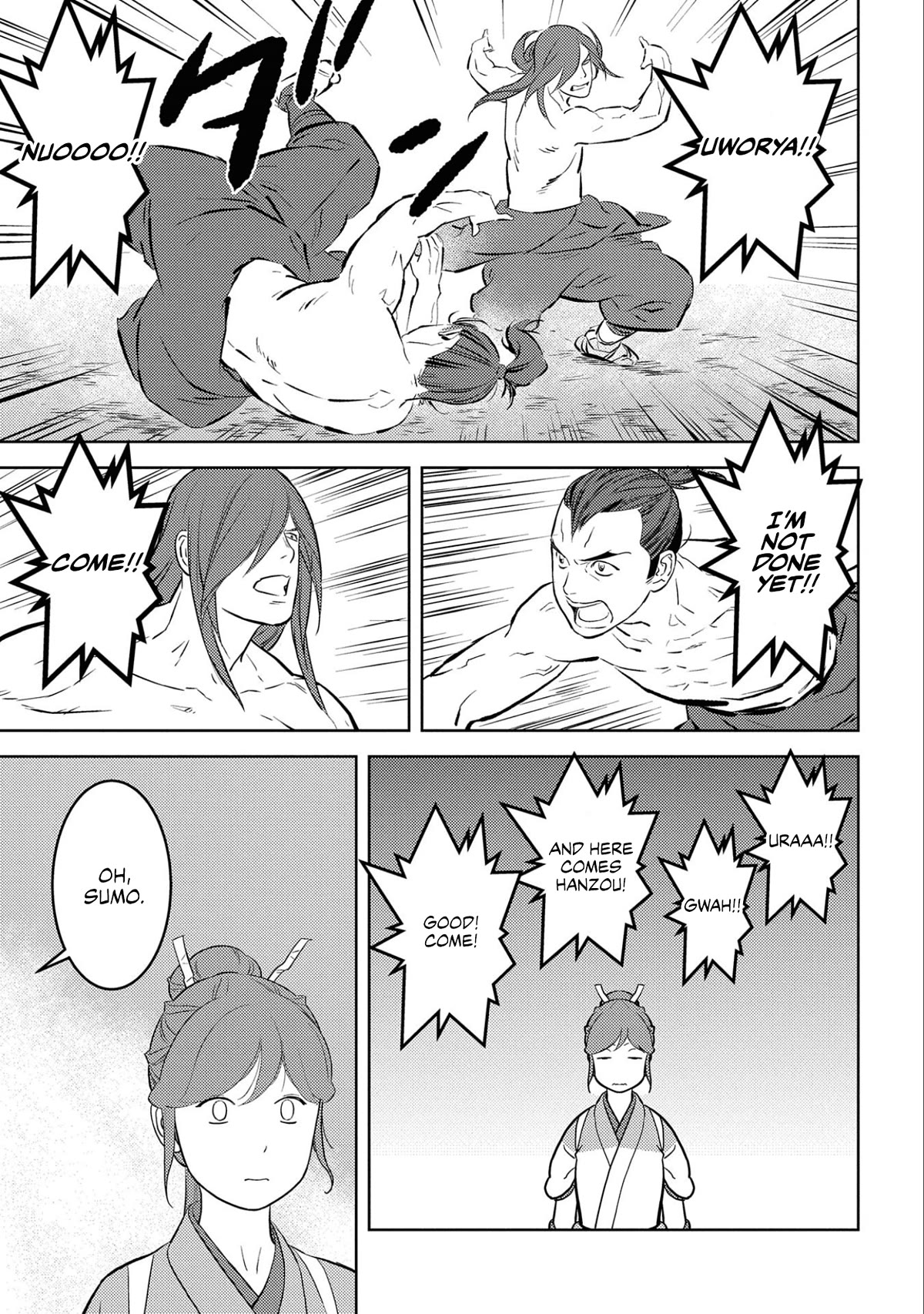 Sengoku Komachi Kuroutan: Noukou Giga chapter 63 page 32