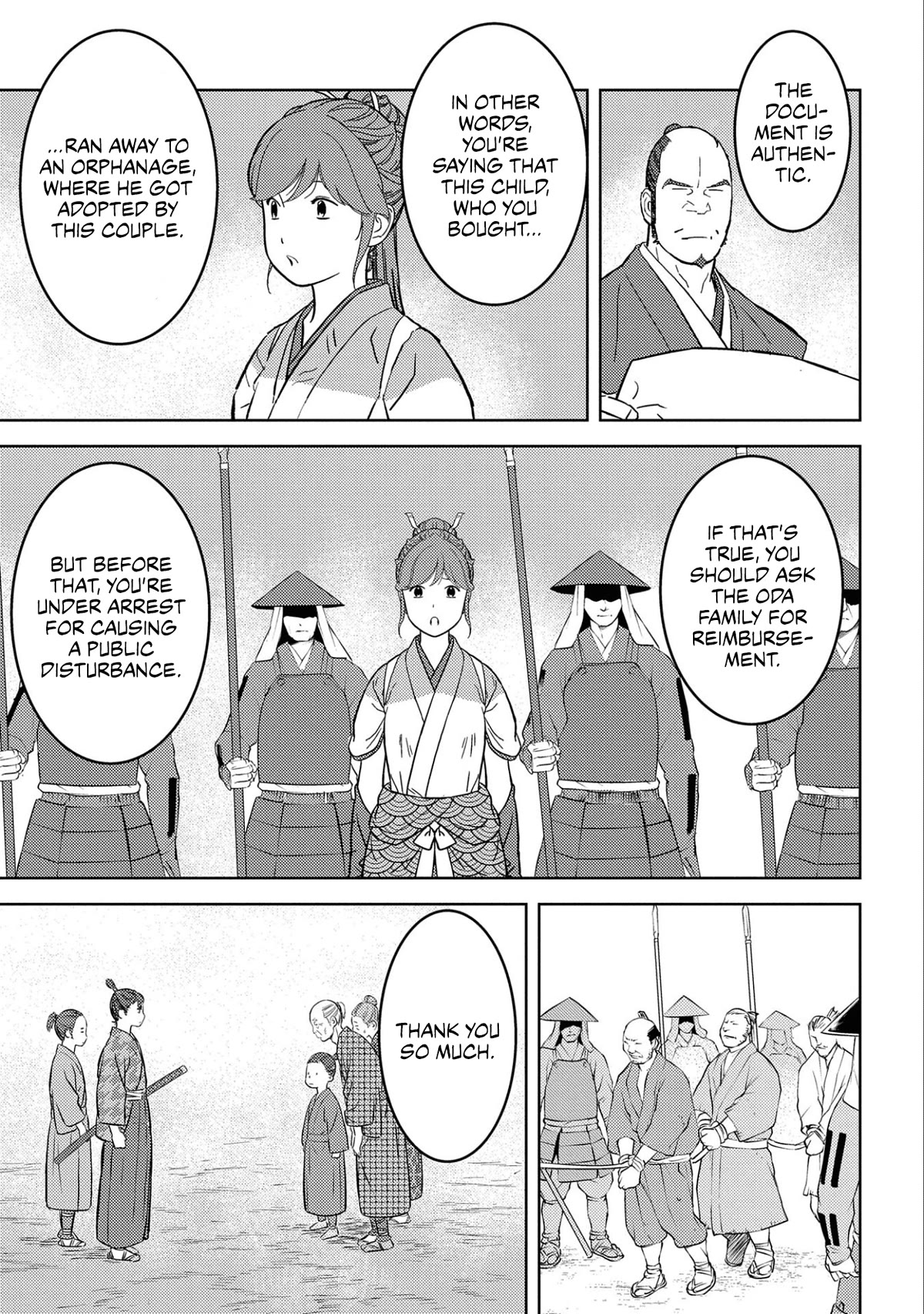 Sengoku Komachi Kuroutan: Noukou Giga chapter 63 page 6