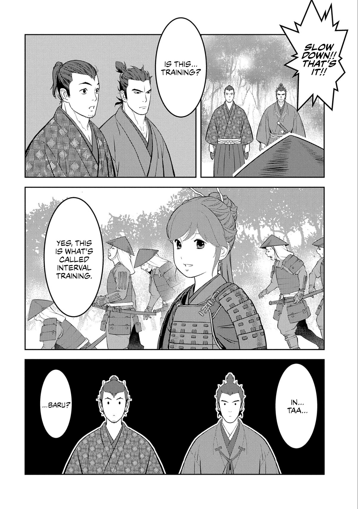 Sengoku Komachi Kuroutan: Noukou Giga chapter 64 page 3