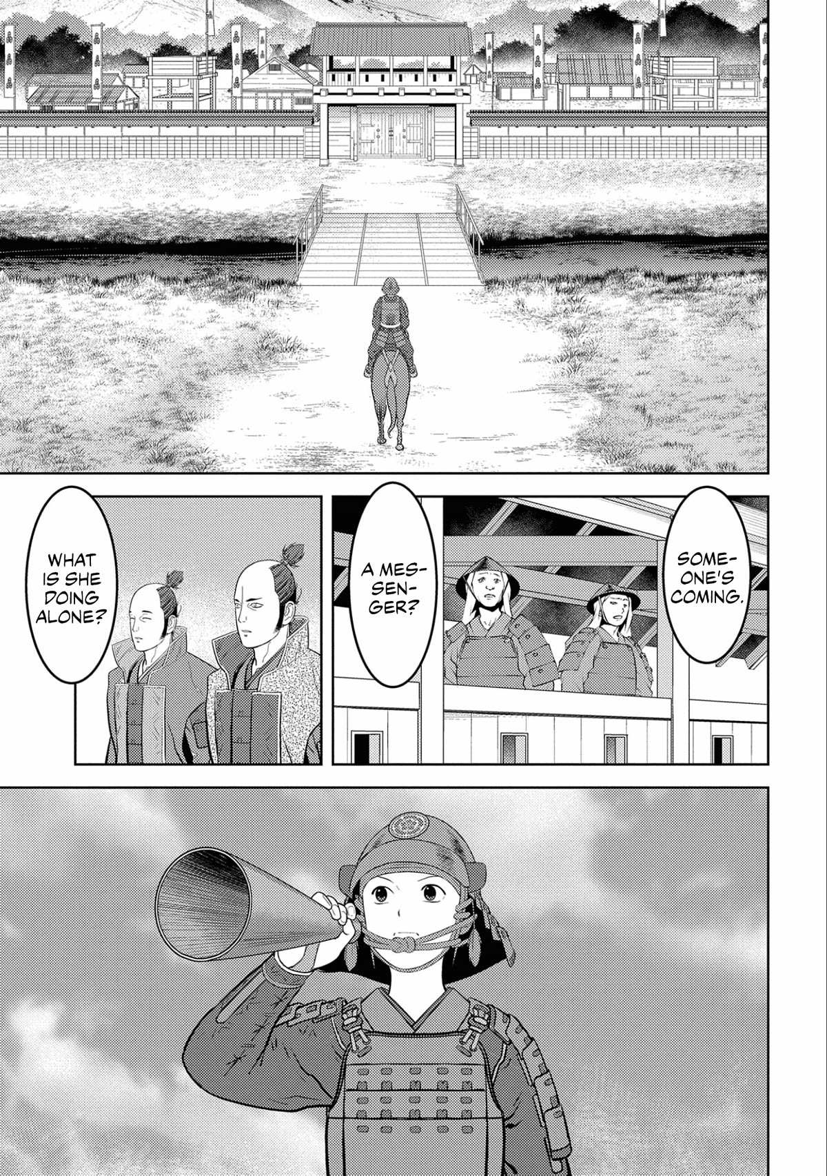 Sengoku Komachi Kuroutan: Noukou Giga chapter 65 page 8