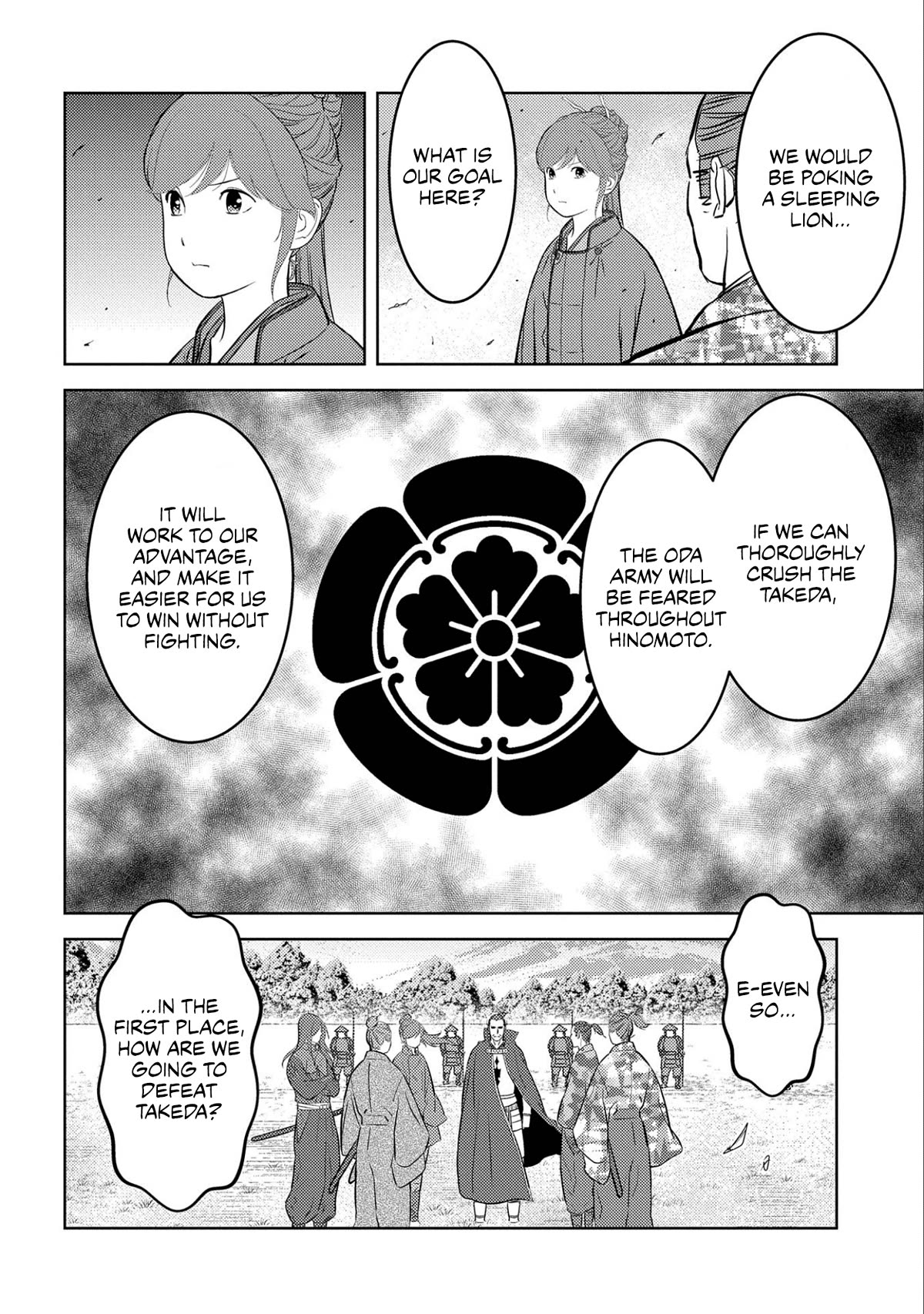 Sengoku Komachi Kuroutan: Noukou Giga chapter 67 page 10