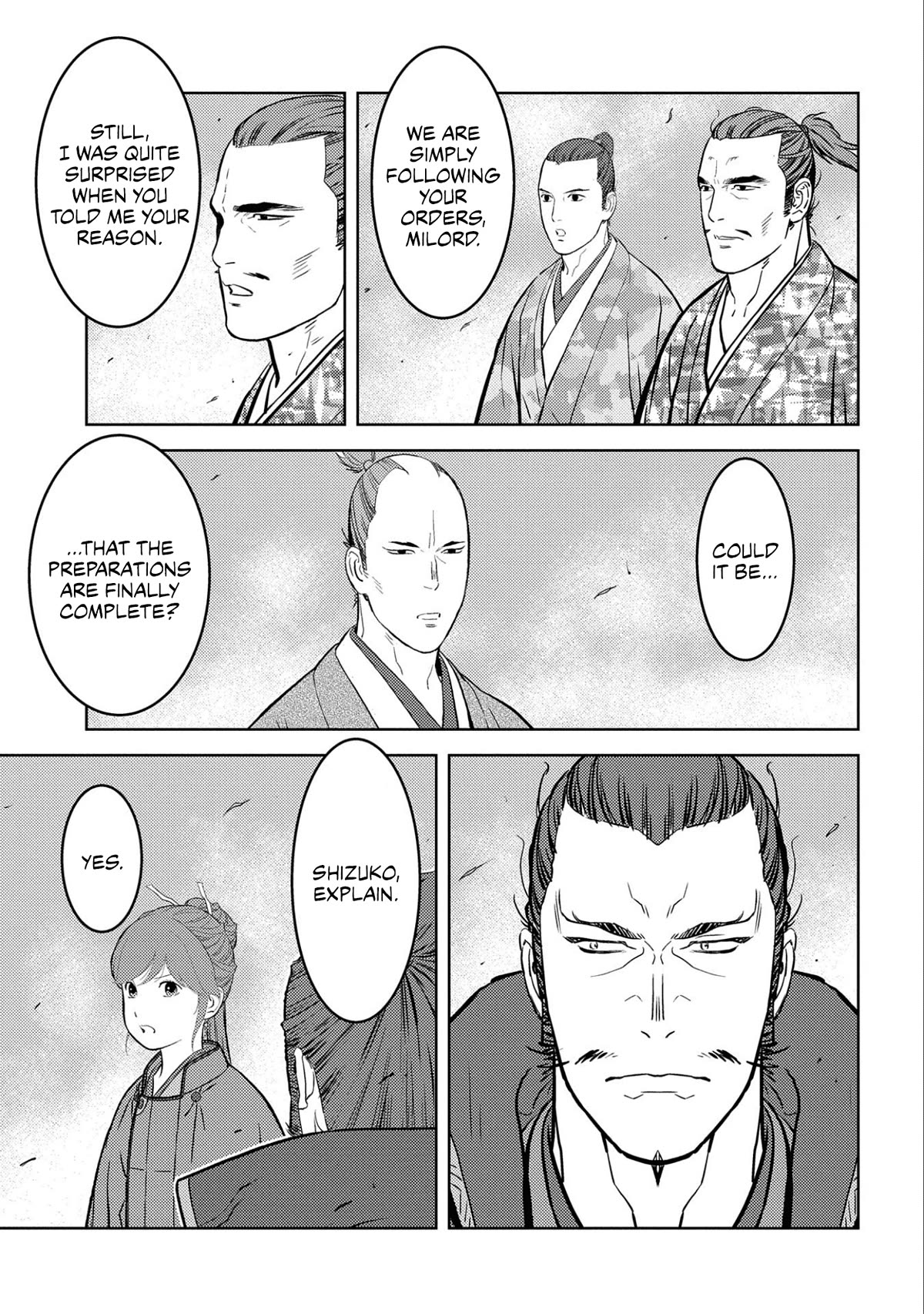 Sengoku Komachi Kuroutan: Noukou Giga chapter 67 page 4