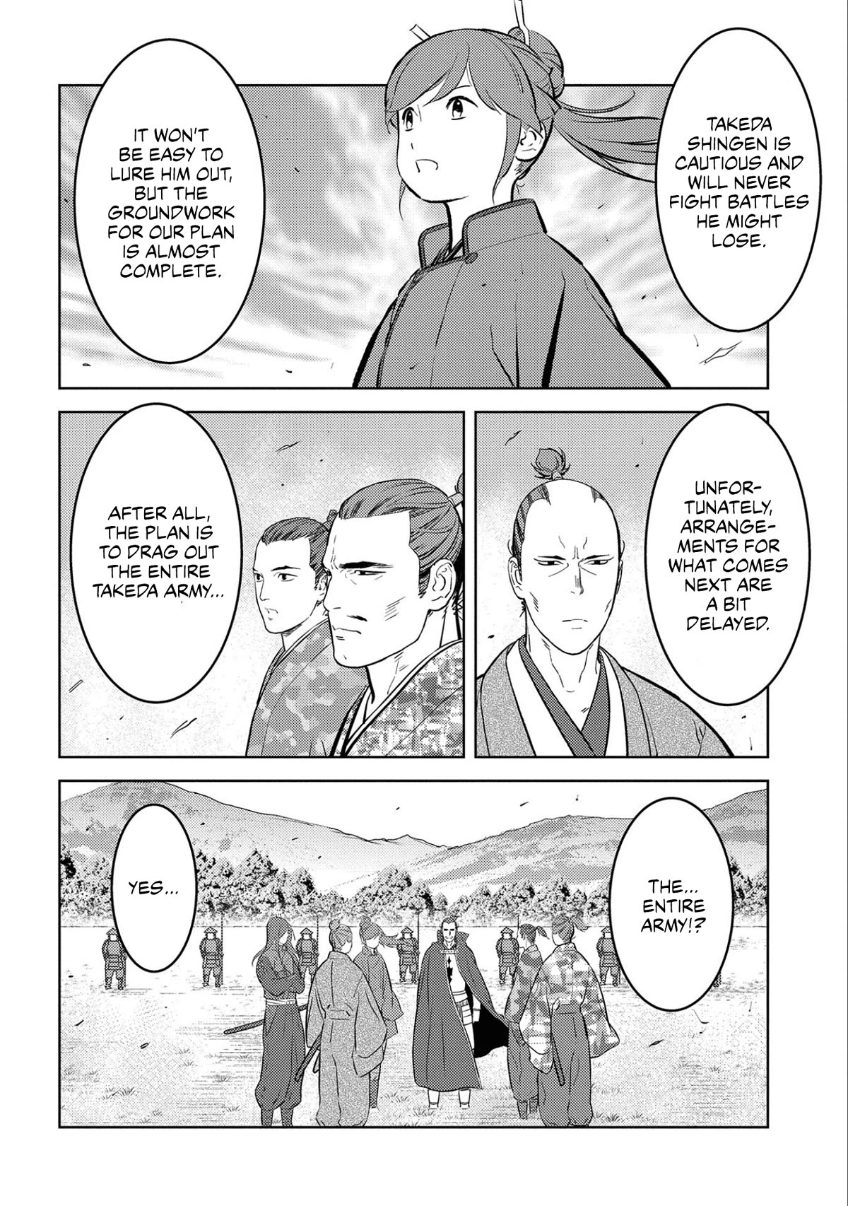 Sengoku Komachi Kuroutan: Noukou Giga chapter 67 page 5