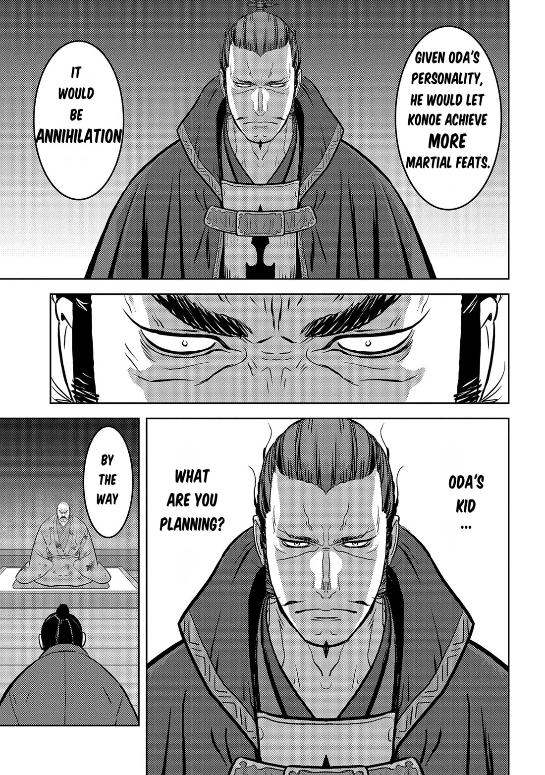 Sengoku Komachi Kuroutan: Noukou Giga chapter 76 page 17