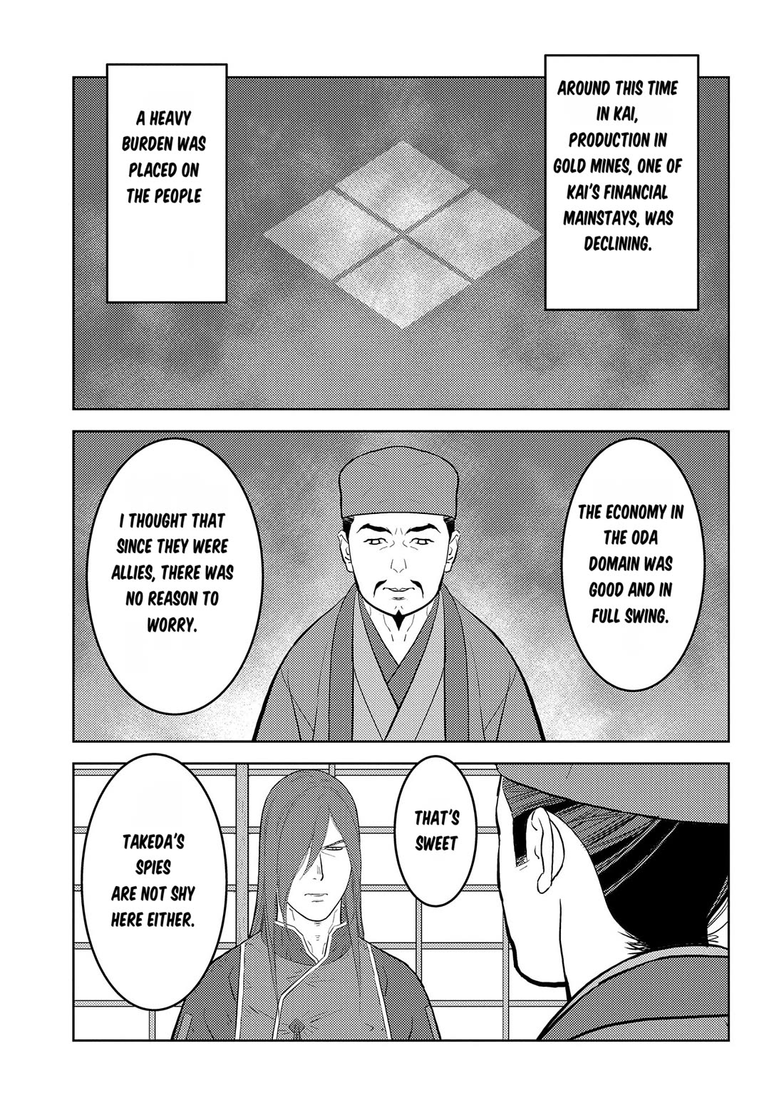 Sengoku Komachi Kuroutan: Noukou Giga chapter 77 page 16