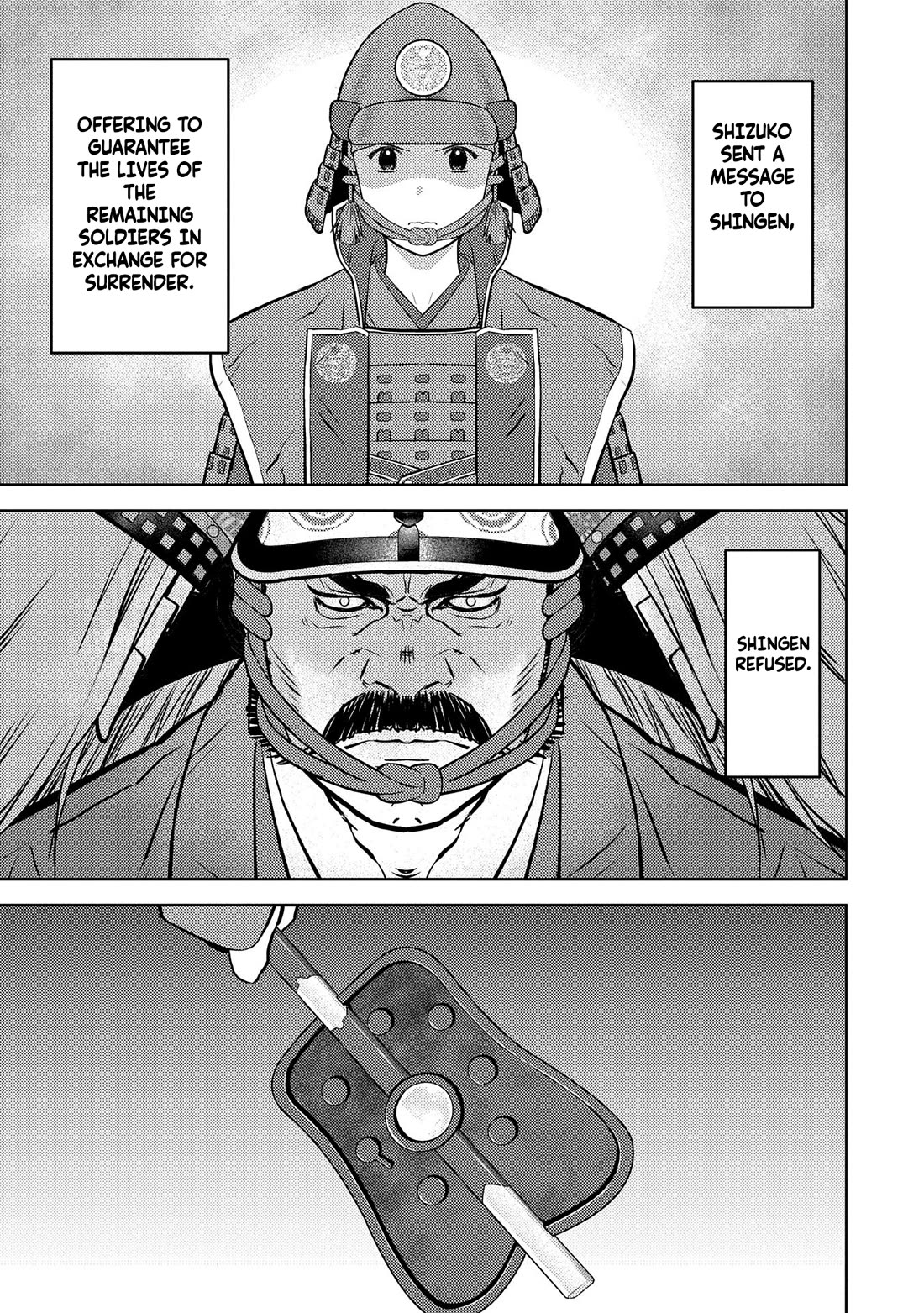 Sengoku Komachi Kuroutan: Noukou Giga chapter 85 page 27