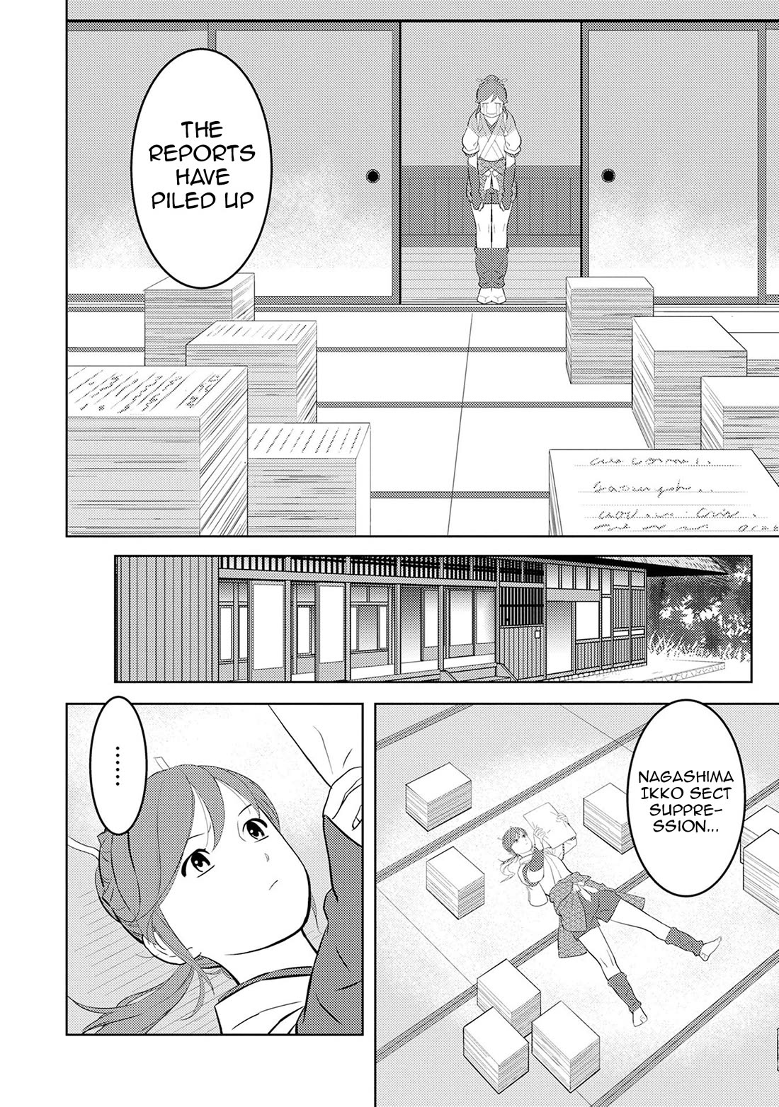 Sengoku Komachi Kuroutan: Noukou Giga chapter 87 page 27