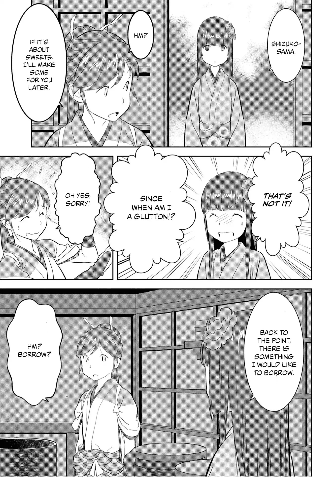 Sengoku Komachi Kuroutan: Noukou Giga chapter 9 page 8