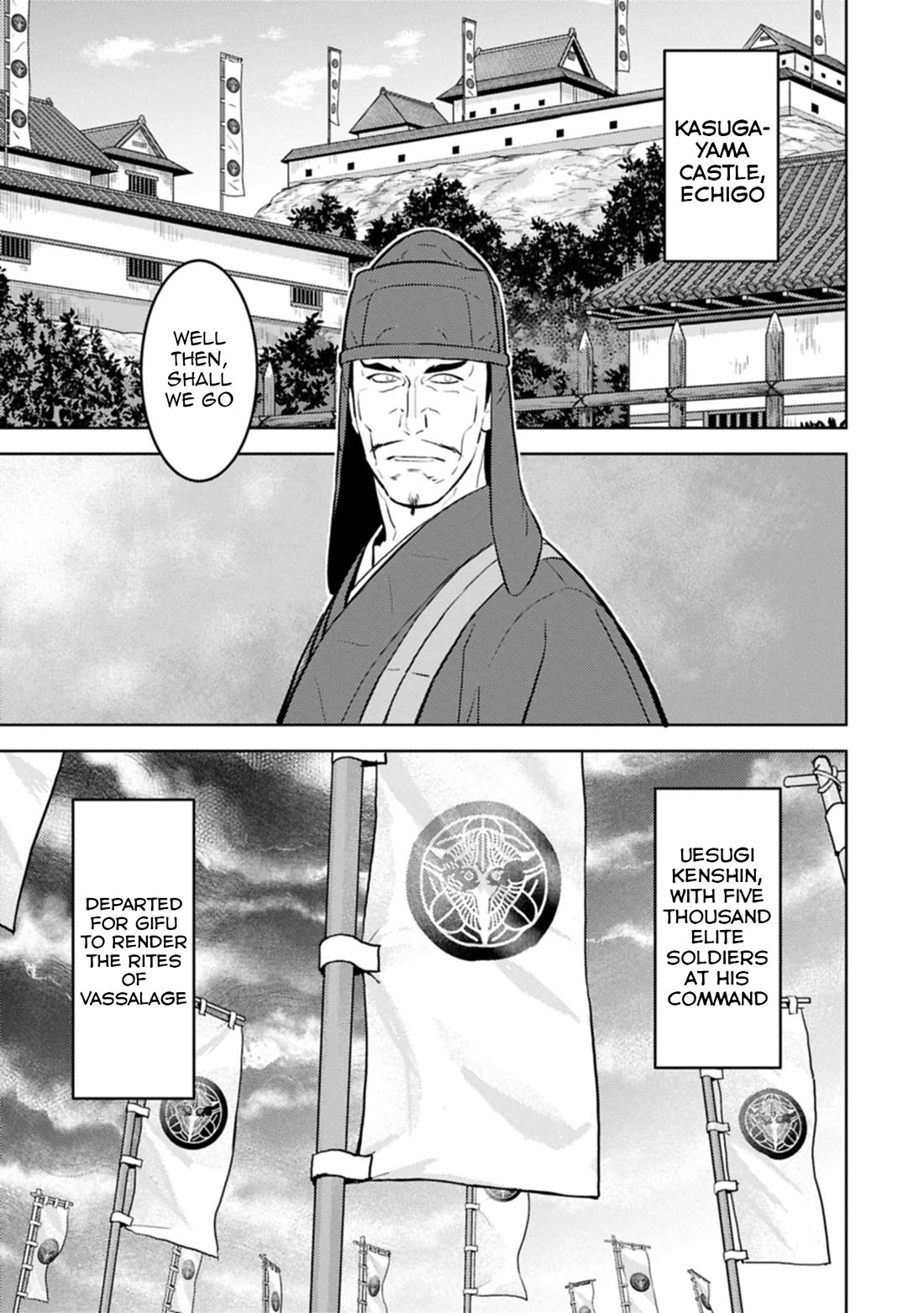 Sengoku Komachi Kuroutan: Noukou Giga chapter 92 page 4