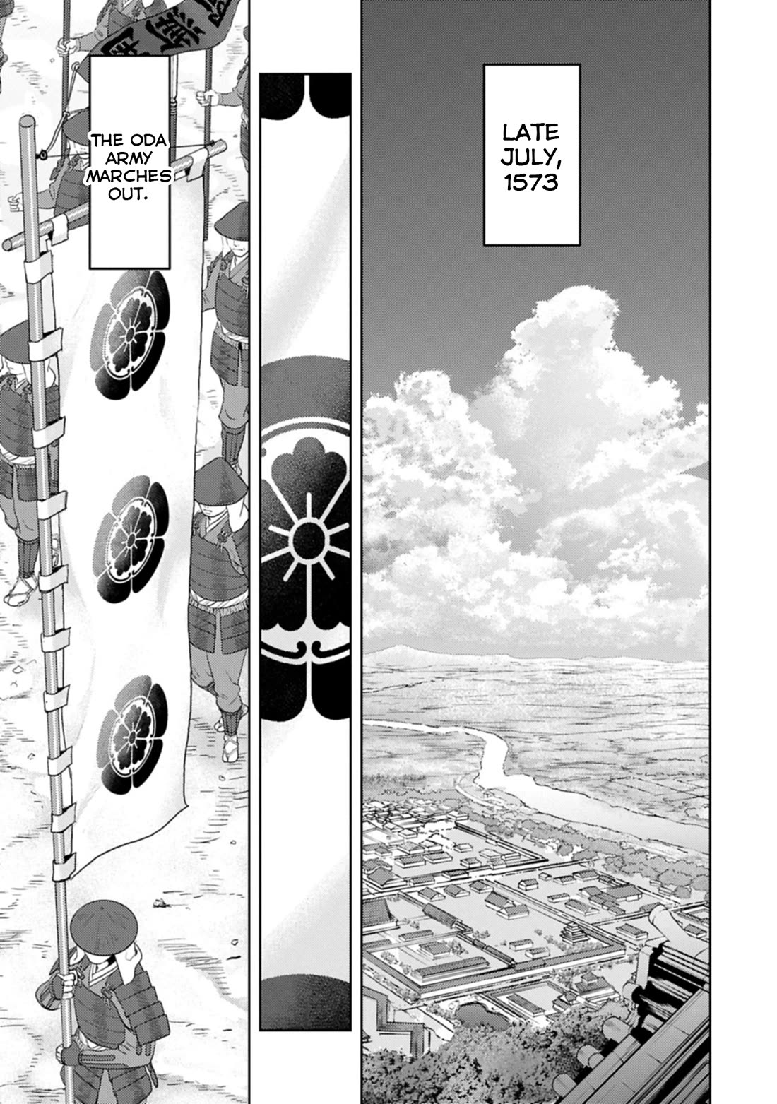 Sengoku Komachi Kuroutan: Noukou Giga chapter 95 page 28