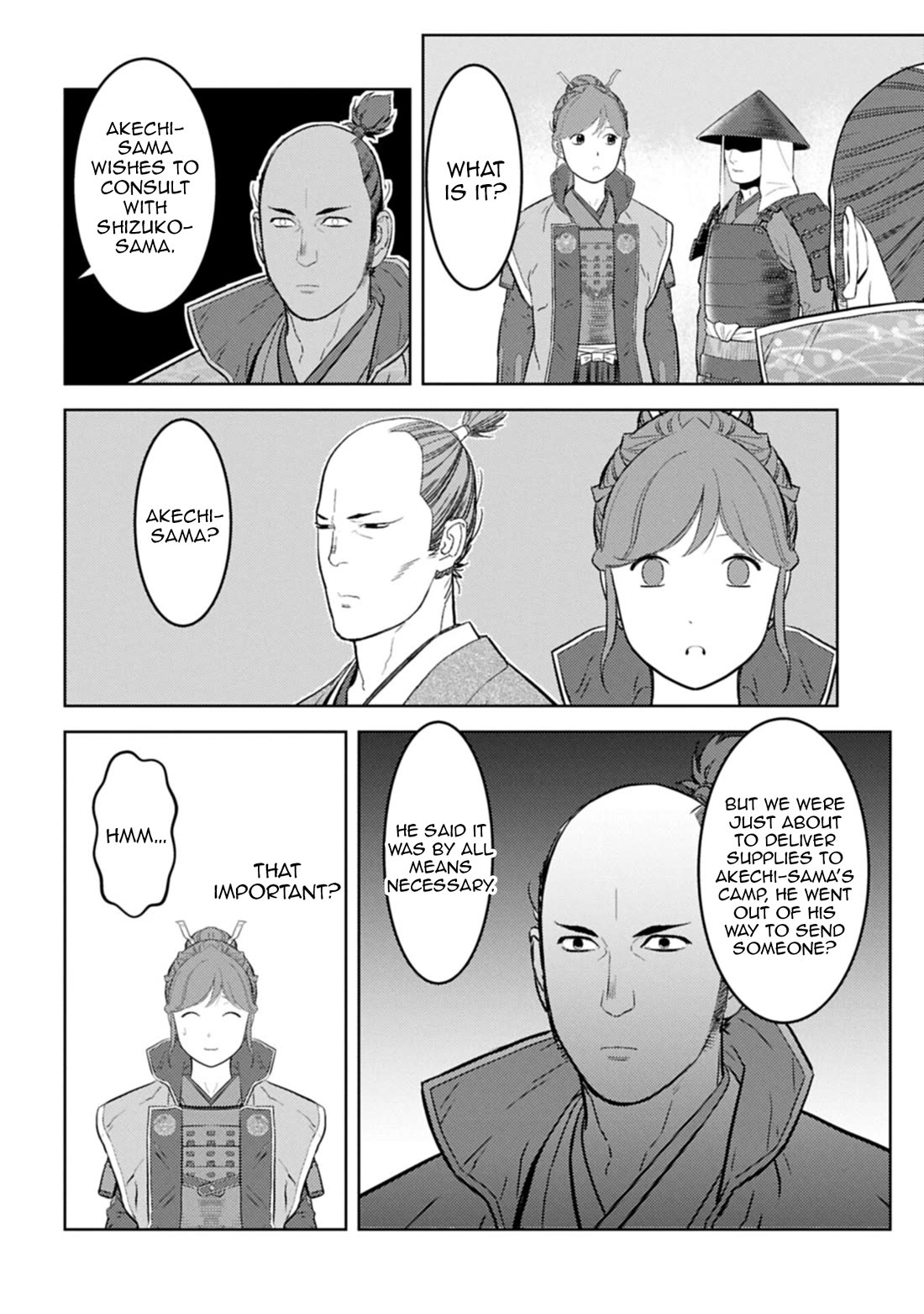 Sengoku Komachi Kuroutan: Noukou Giga chapter 96 page 15