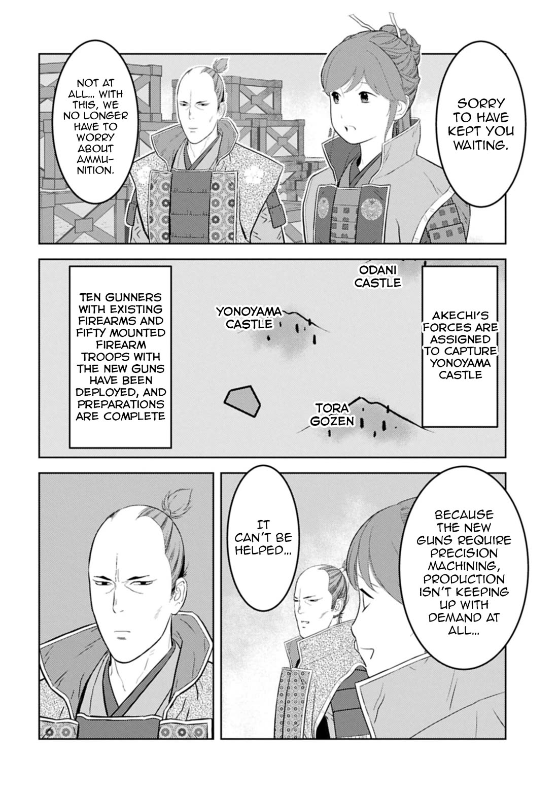 Sengoku Komachi Kuroutan: Noukou Giga chapter 96 page 19