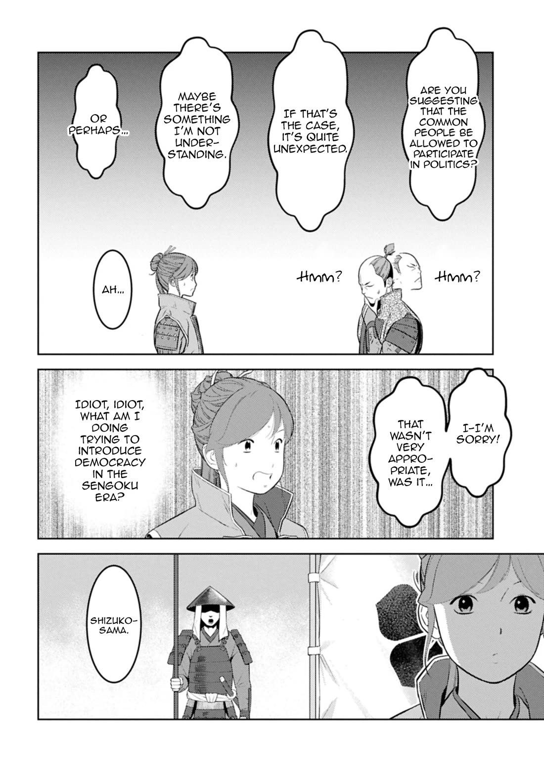 Sengoku Komachi Kuroutan: Noukou Giga chapter 96 page 25