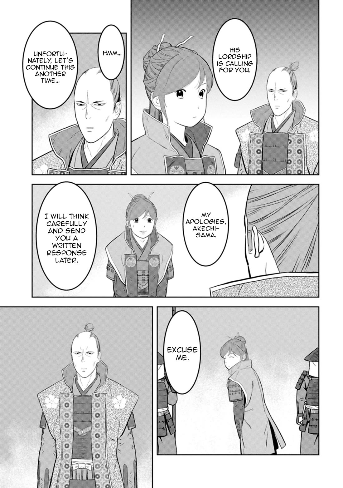 Sengoku Komachi Kuroutan: Noukou Giga chapter 96 page 26