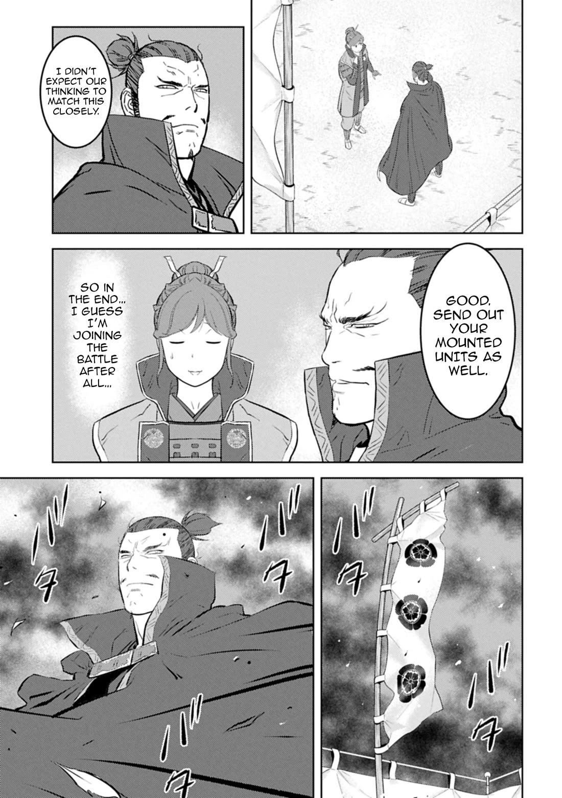 Sengoku Komachi Kuroutan: Noukou Giga chapter 96 page 30