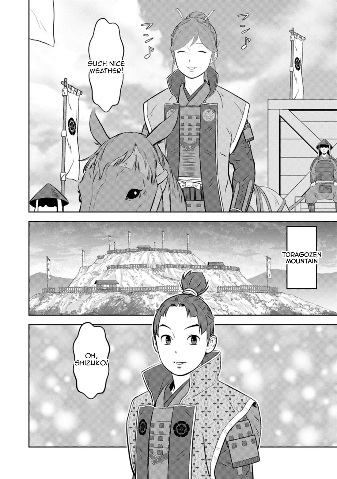 Sengoku Komachi Kuroutan: Noukou Giga chapter 96 page 5