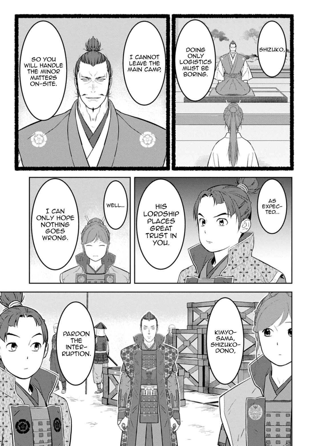 Sengoku Komachi Kuroutan: Noukou Giga chapter 96 page 8