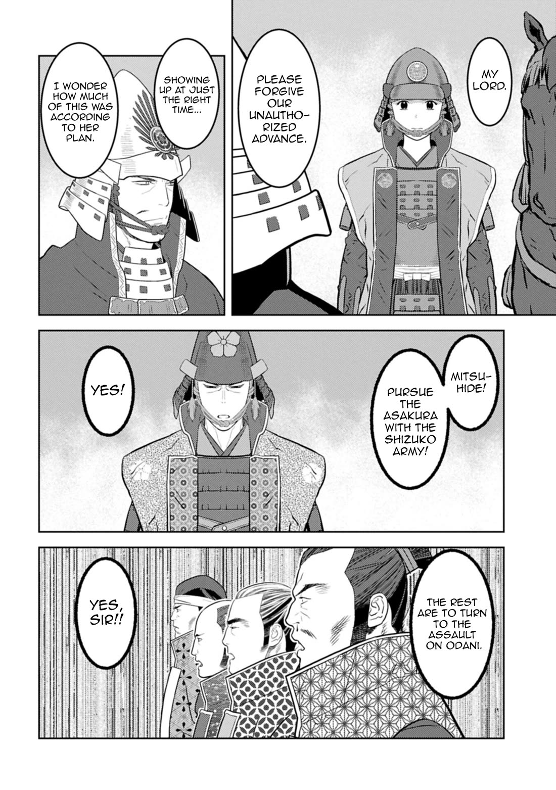 Sengoku Komachi Kuroutan: Noukou Giga chapter 98 page 29