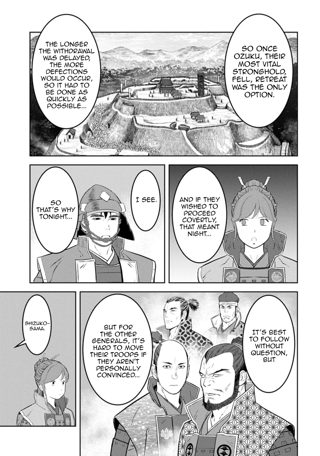 Sengoku Komachi Kuroutan: Noukou Giga chapter 98 page 8