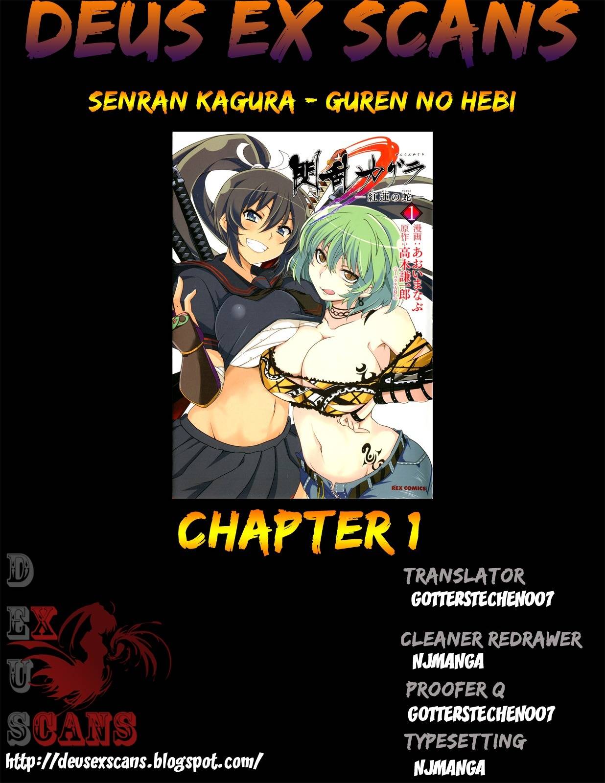 Senran Kagura - Guren no Hebi chapter 1 page 22