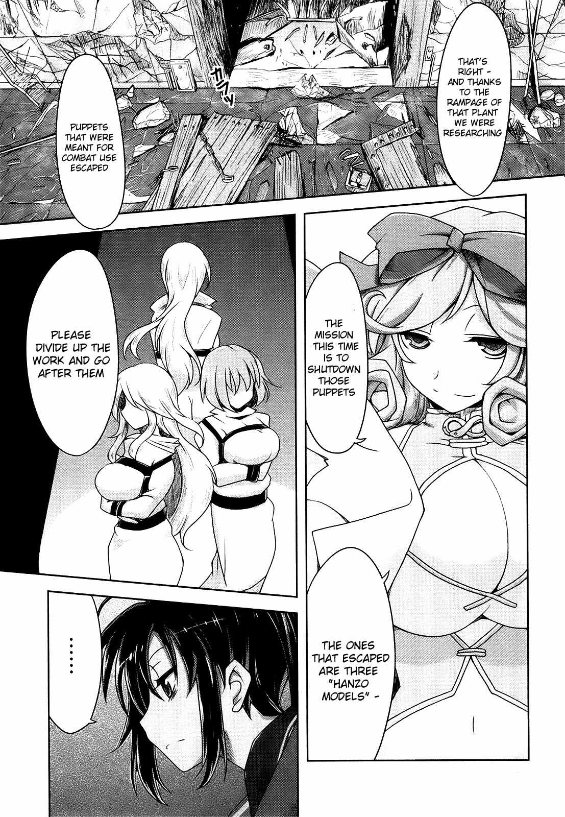 Senran Kagura - Guren no Hebi chapter 10 page 8