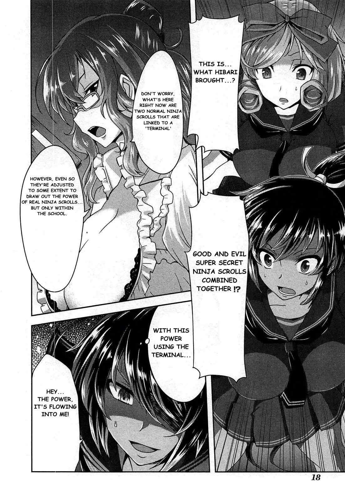 Senran Kagura - Guren no Hebi chapter 17 page 2