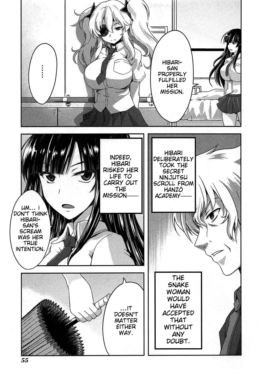 Senran Kagura - Guren no Hebi chapter 18 page 22