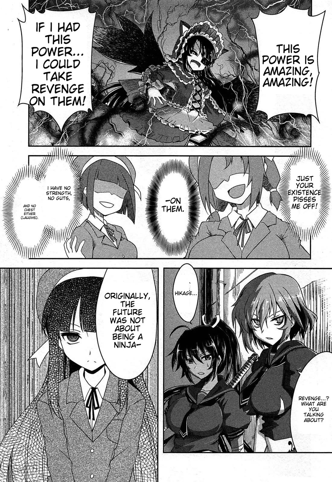 Senran Kagura - Guren no Hebi chapter 19 page 1