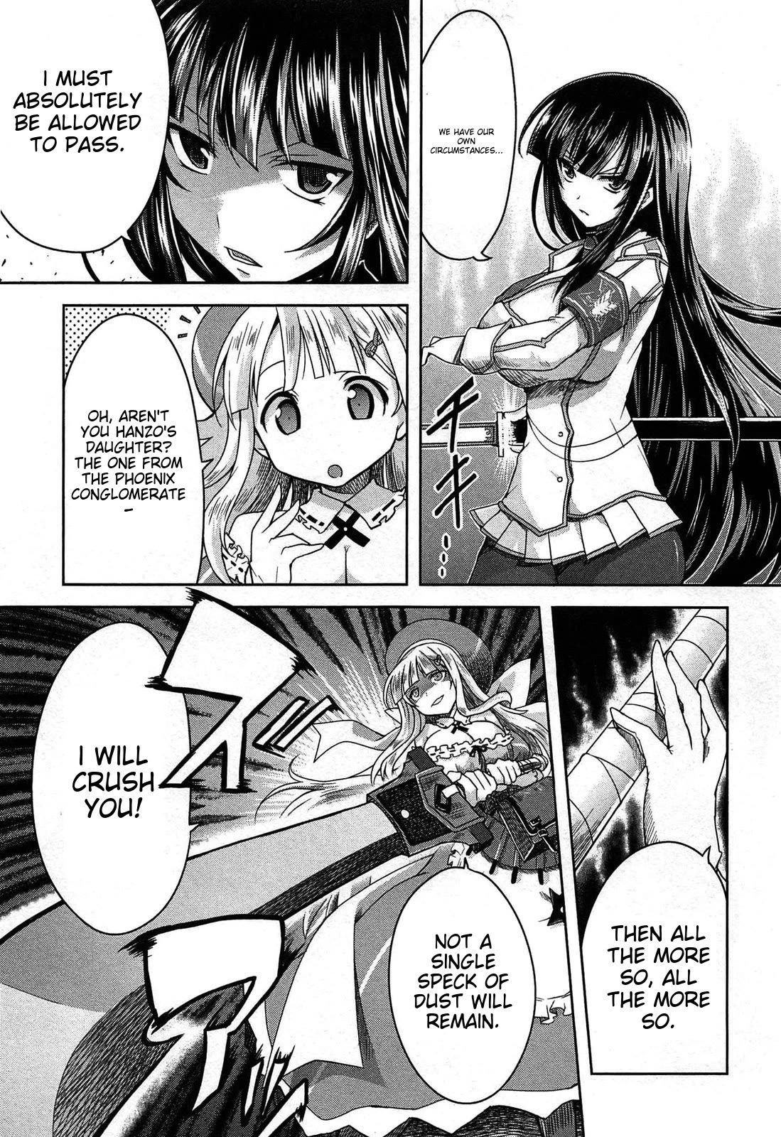 Senran Kagura - Guren no Hebi chapter 20 page 3