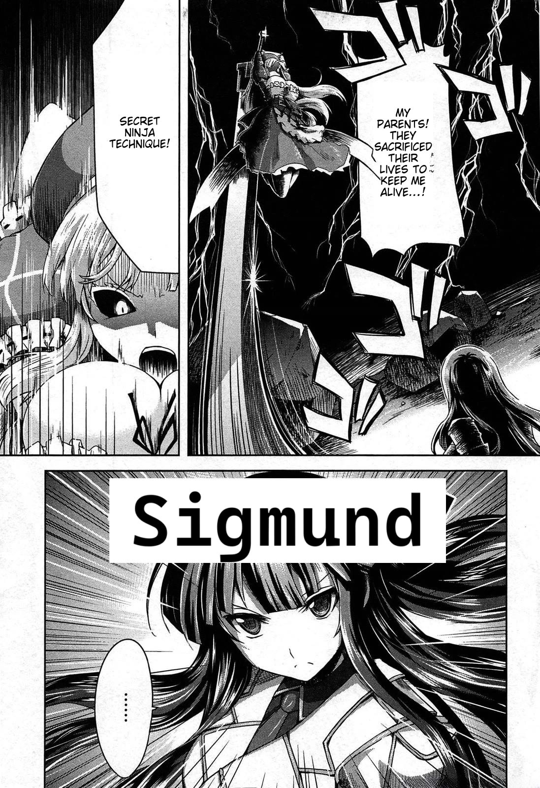 Senran Kagura - Guren no Hebi chapter 21 page 1