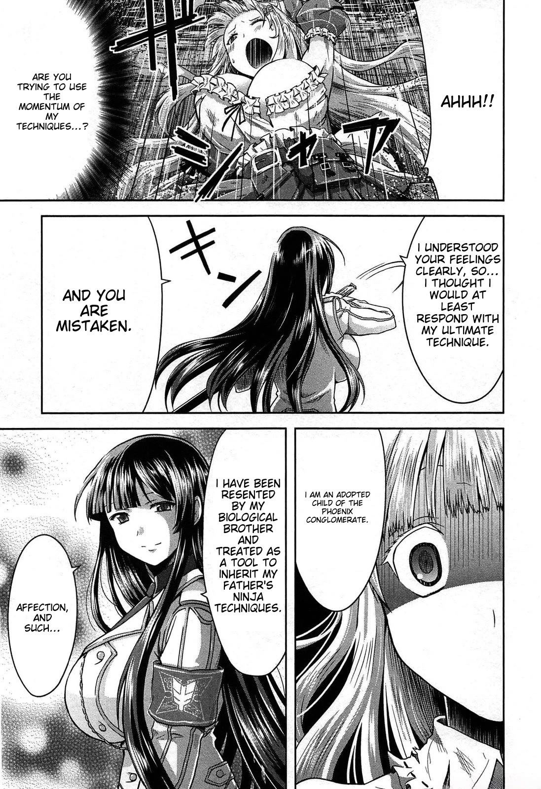 Senran Kagura - Guren no Hebi chapter 21 page 3