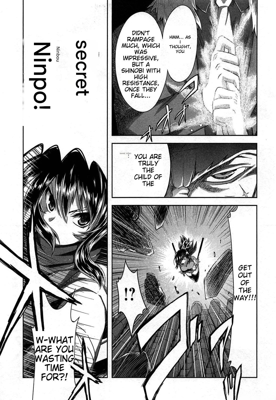 Senran Kagura - Guren no Hebi chapter 22 page 7