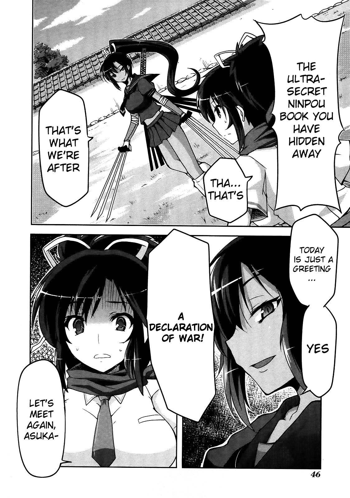 Senran Kagura - Guren no Hebi chapter 3 page 4