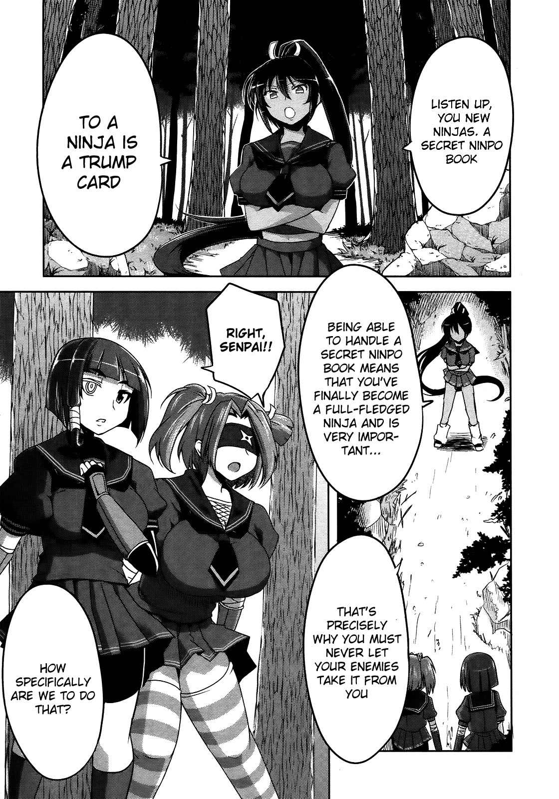 Senran Kagura - Guren no Hebi chapter 3 page 7