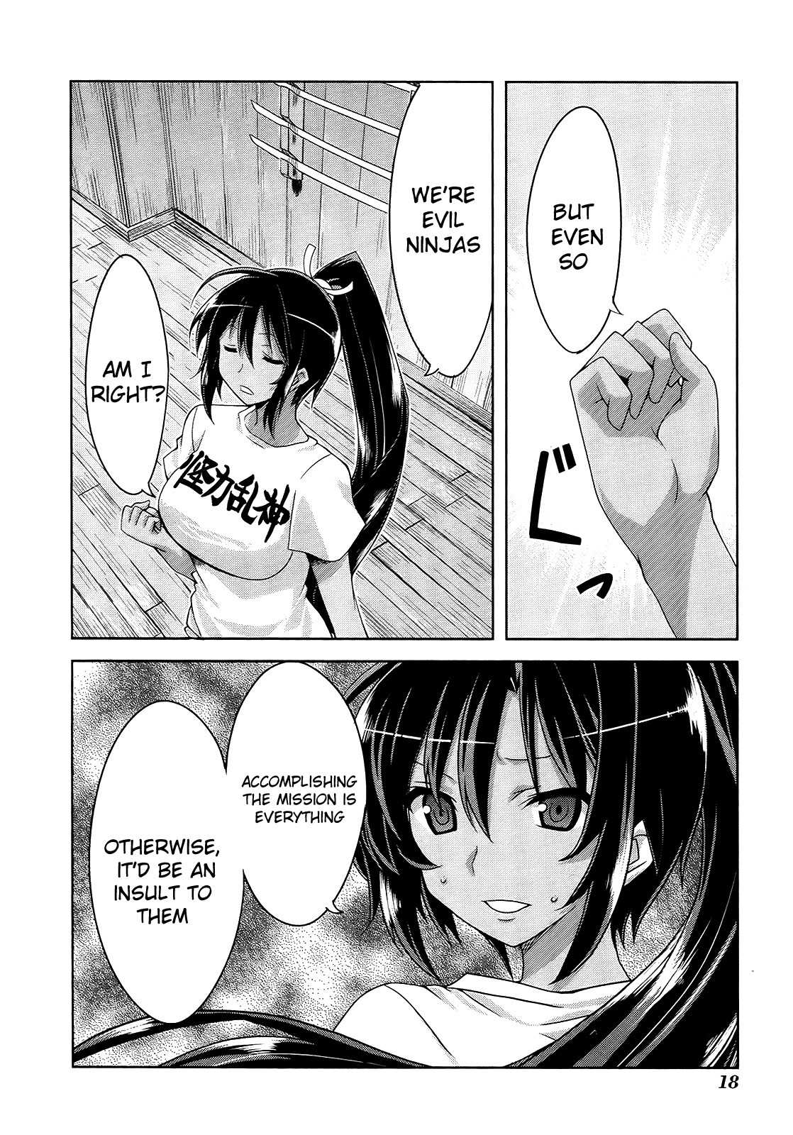 Senran Kagura - Guren no Hebi chapter 8 page 22