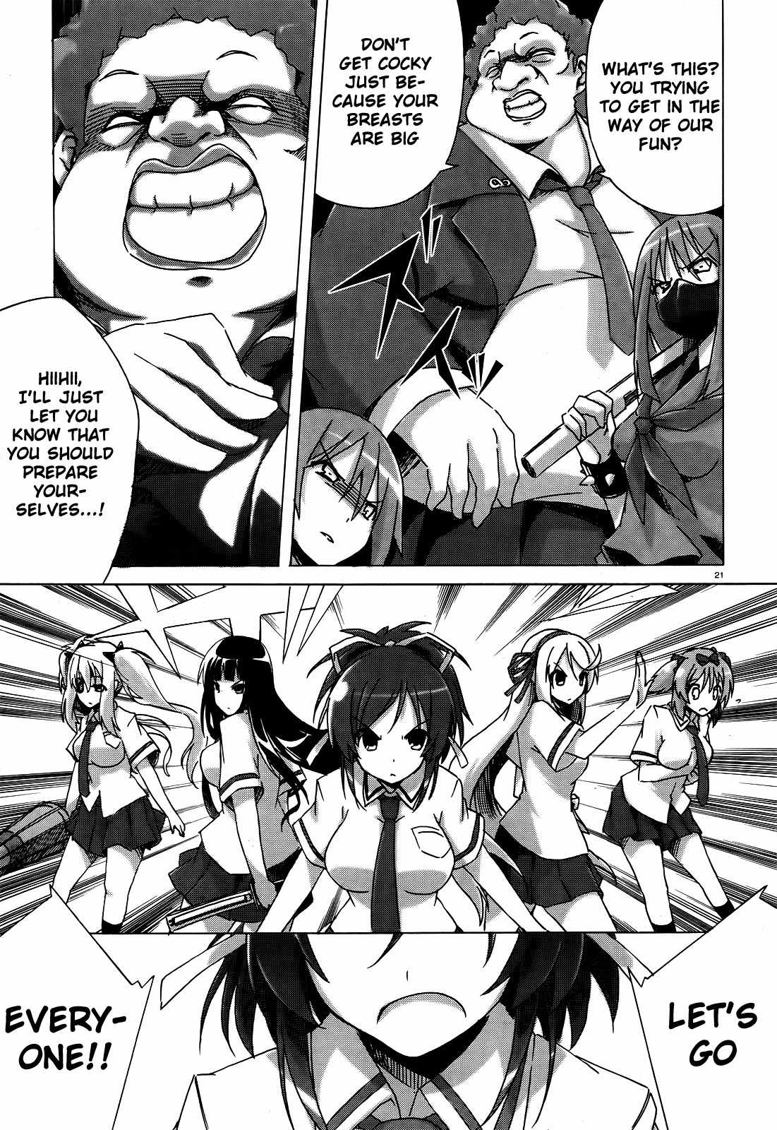 Senran Kagura - Shoujotachi no Shinei chapter 1 page 20