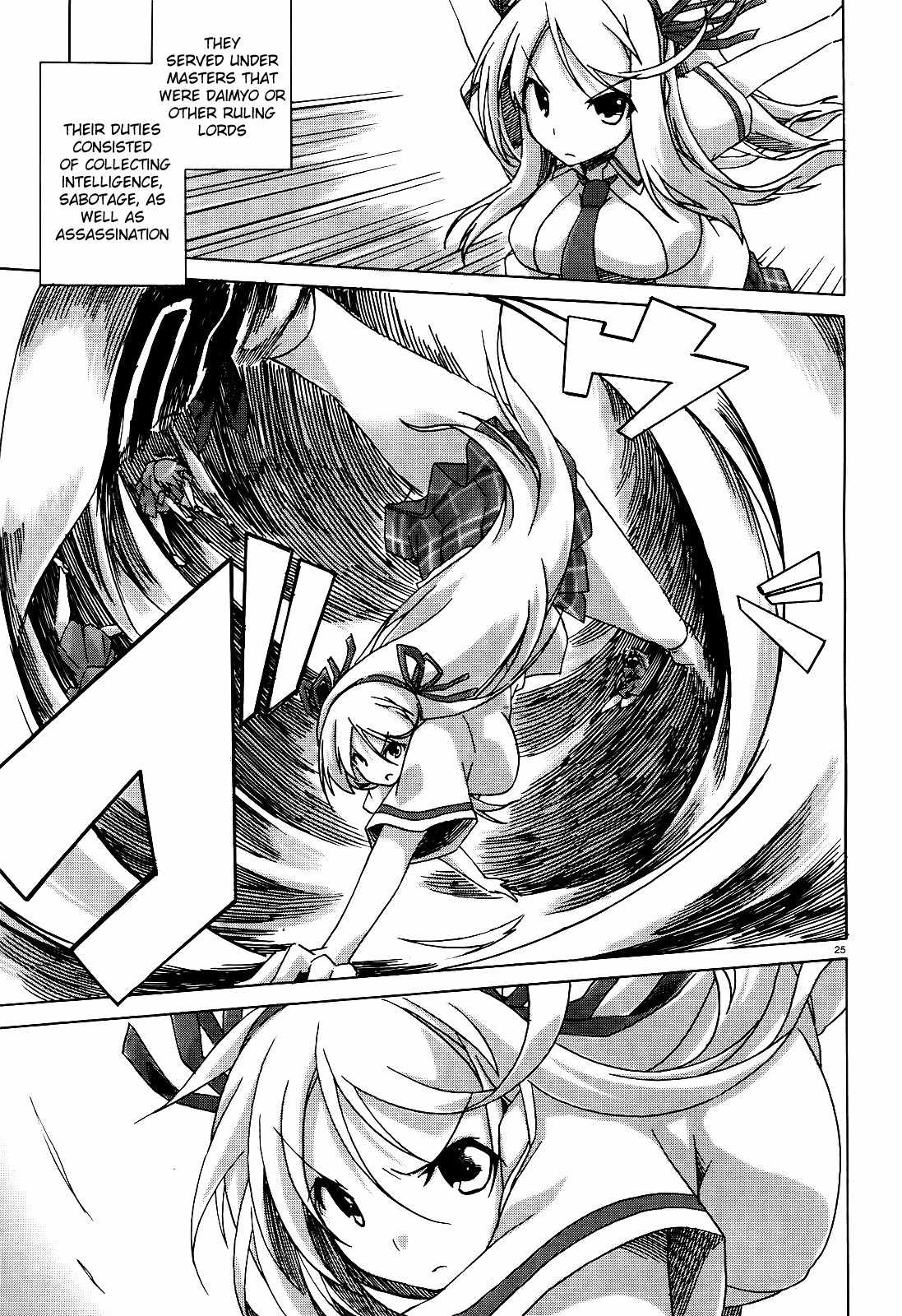 Senran Kagura - Shoujotachi no Shinei chapter 1 page 23